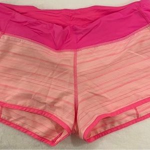 Lululemon speed shorts